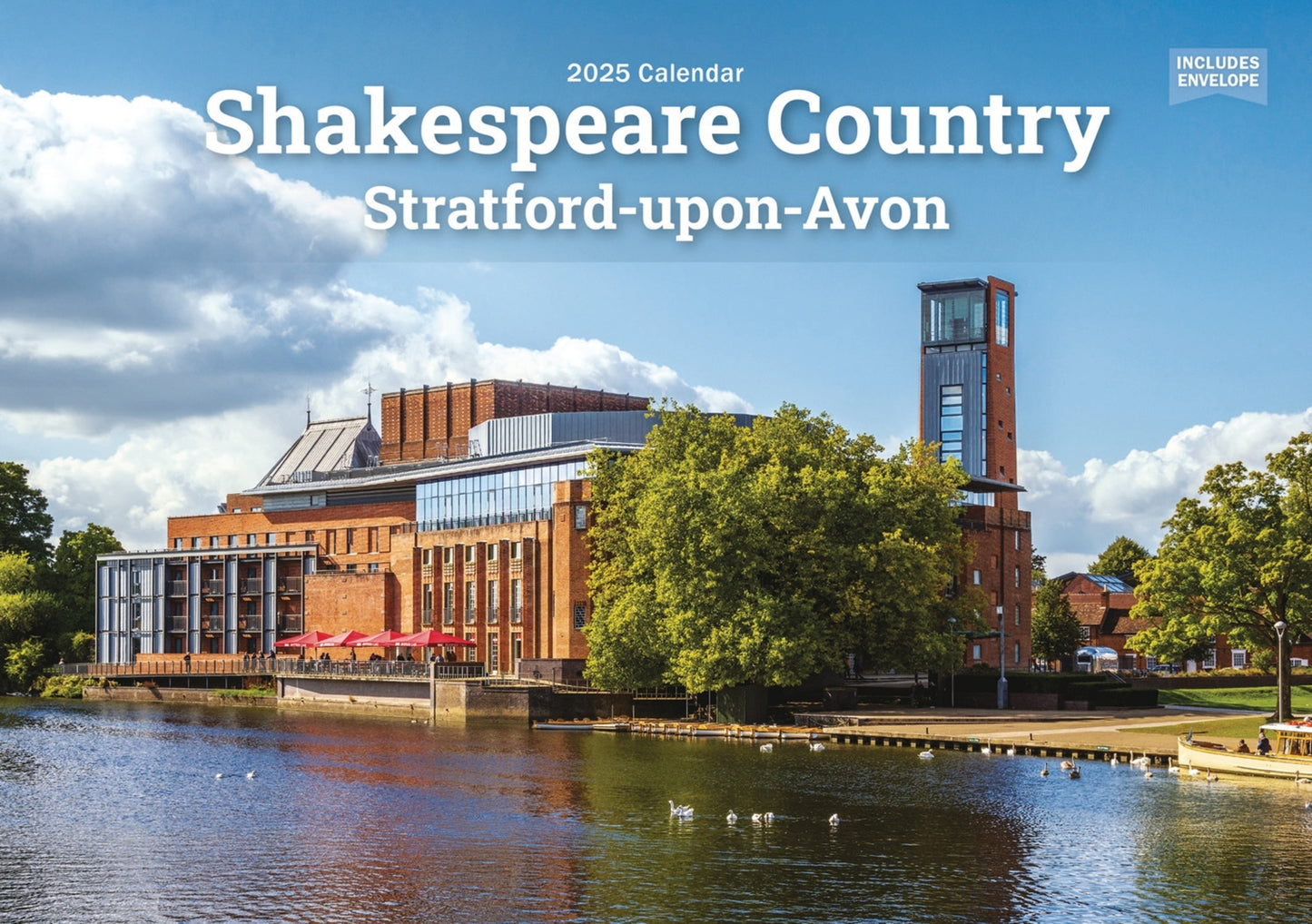 Shakespeare Country, Stratford-upon-avon A5 Calendar 2025