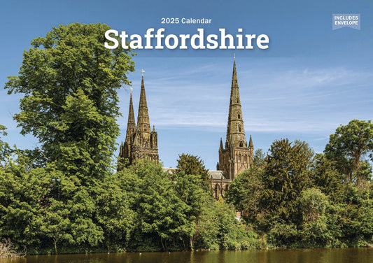 Staffordshire A5 Calendar 2025