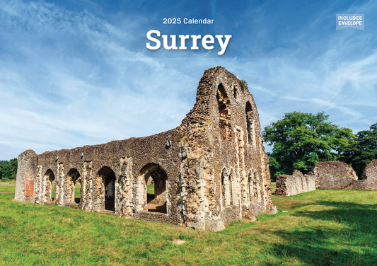 Surrey A5 Calendar 2025