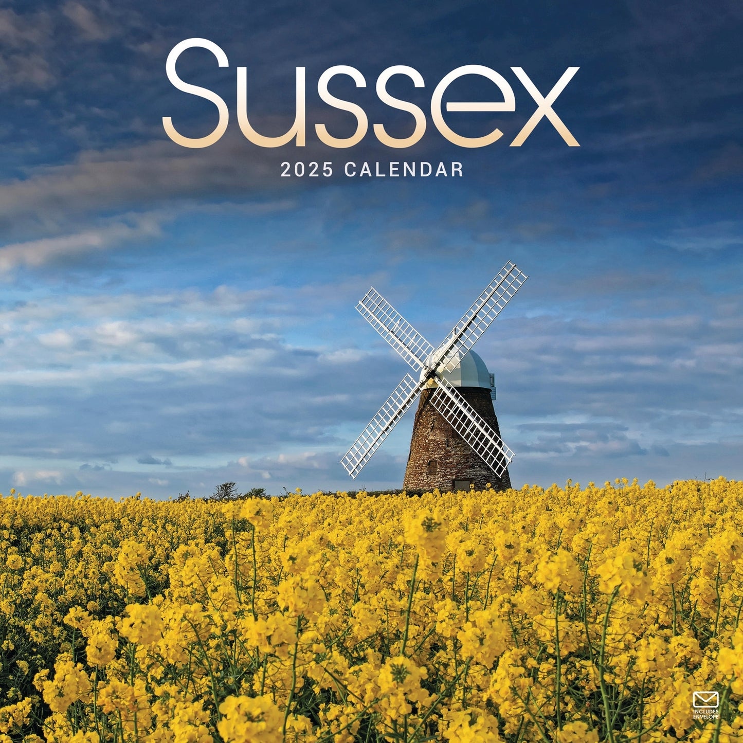 Sussex Wall Calendar 2025