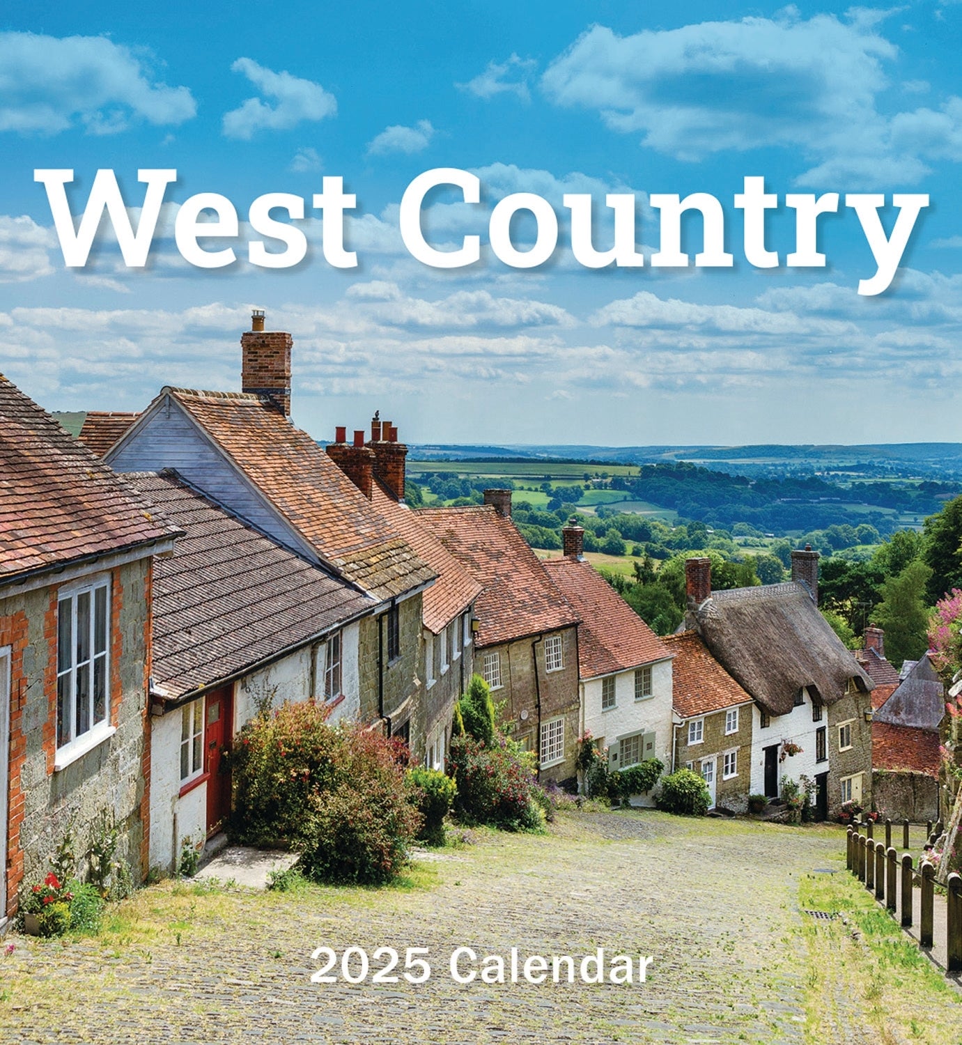 West Country Mini Desk Easel Calendar 2025