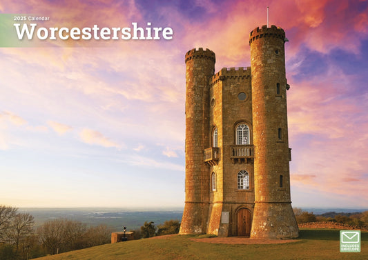 Worcestershire A4 Calendar  2025