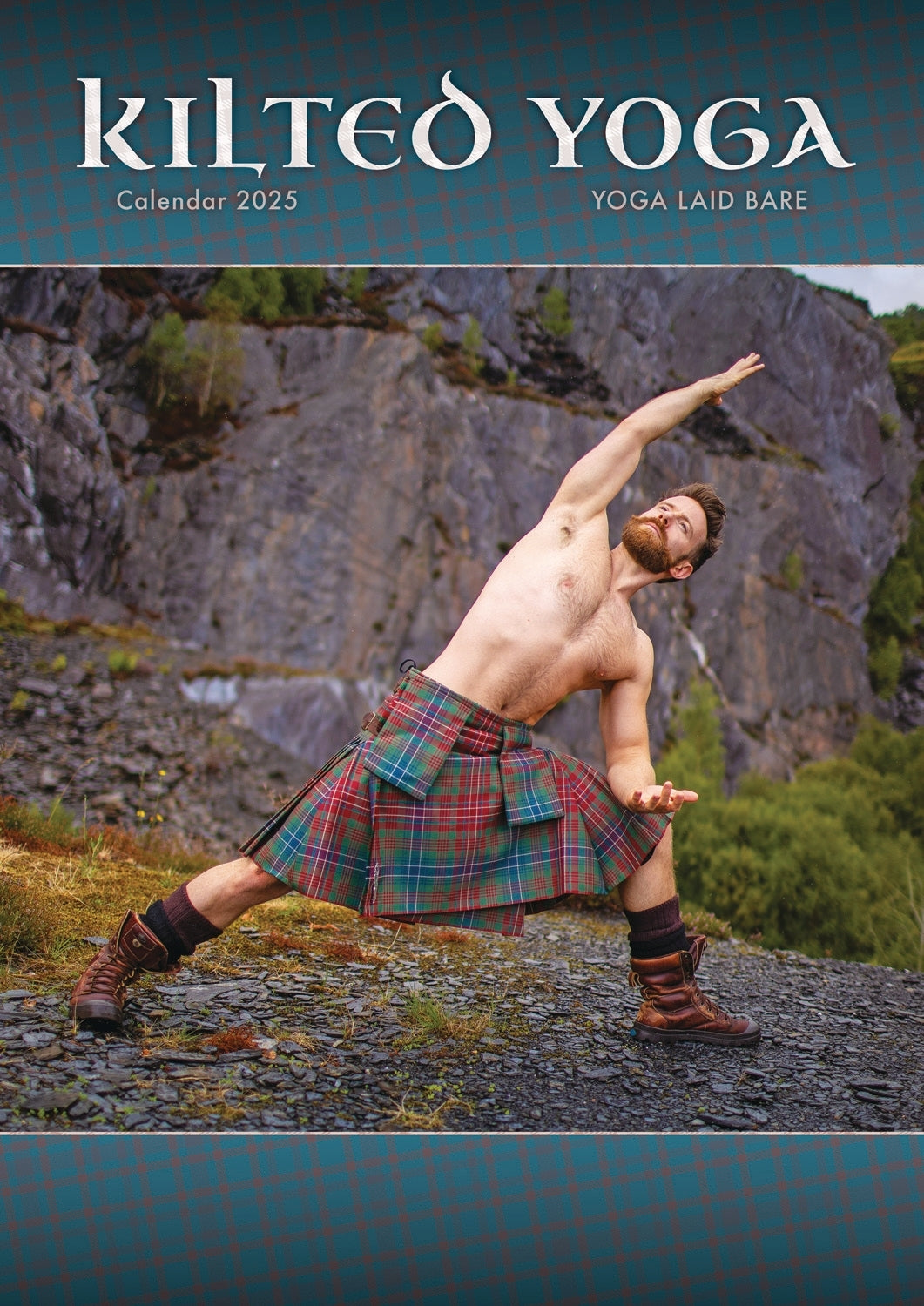 Kilted Yoga A3 Calendar 2025