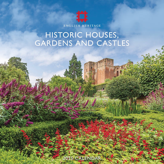 English Heritage Historic House, Gardens & Castles (PFP) Wall Calendar 2025