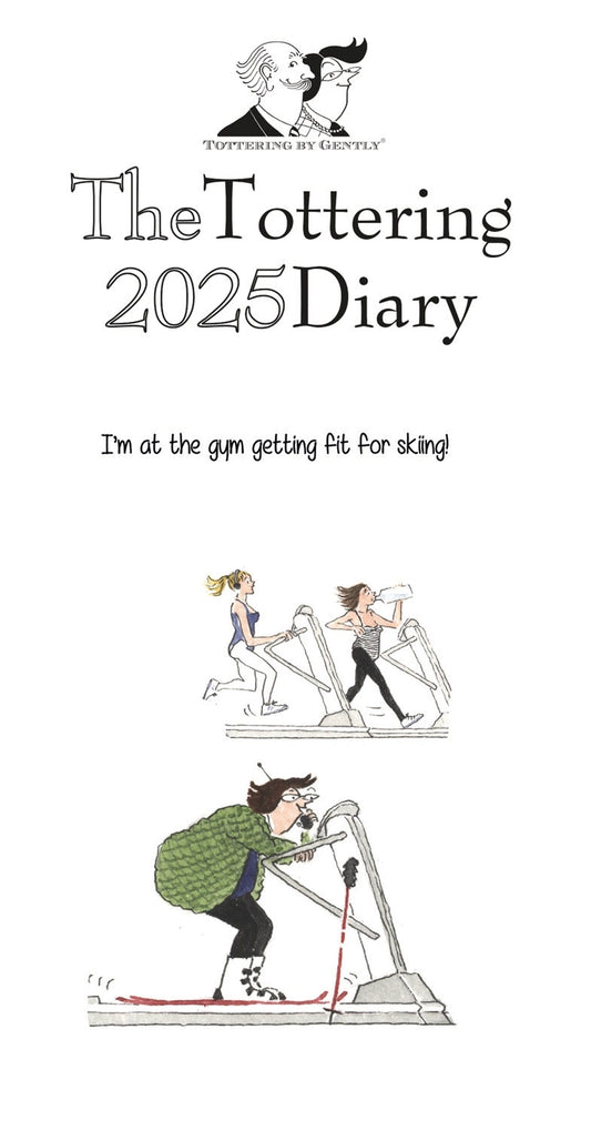 Tottering By Gently Slim Diary 2025