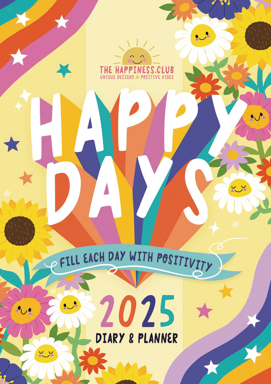The Happiness Club A5 Diary 2025