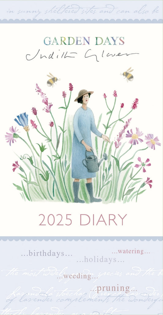 Garden Days Slim Diary 2025