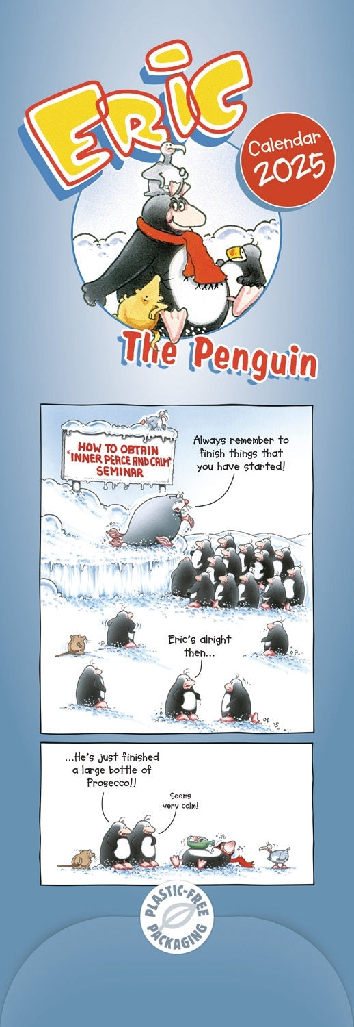 Eric the Penguin (PFP) Slim Calendar 2025