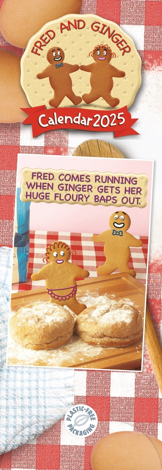 Fred & Ginger (PFP) Slim Calendar 2025