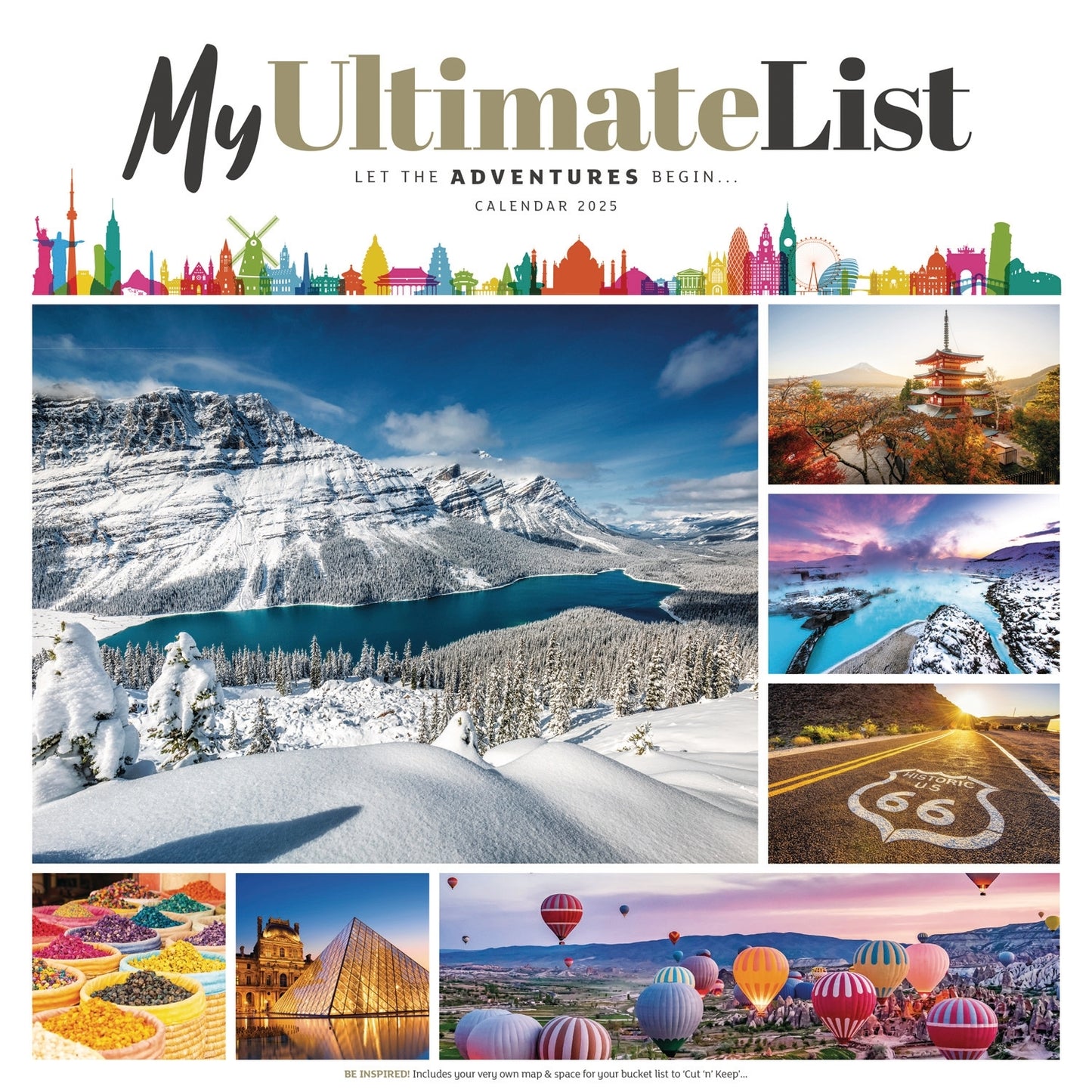 My Ultimate List (PFP) Wall Calendar 2025