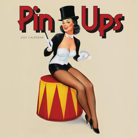 Pin Ups Wall Calendar 2025