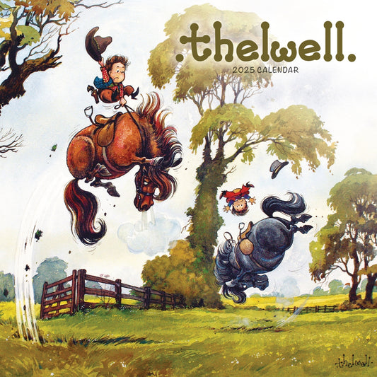 Thelwell Wiro Wall Calendar 2025