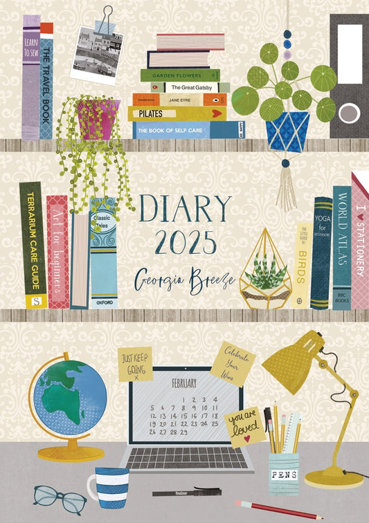 Georgia Breeze A5 Diary 2025