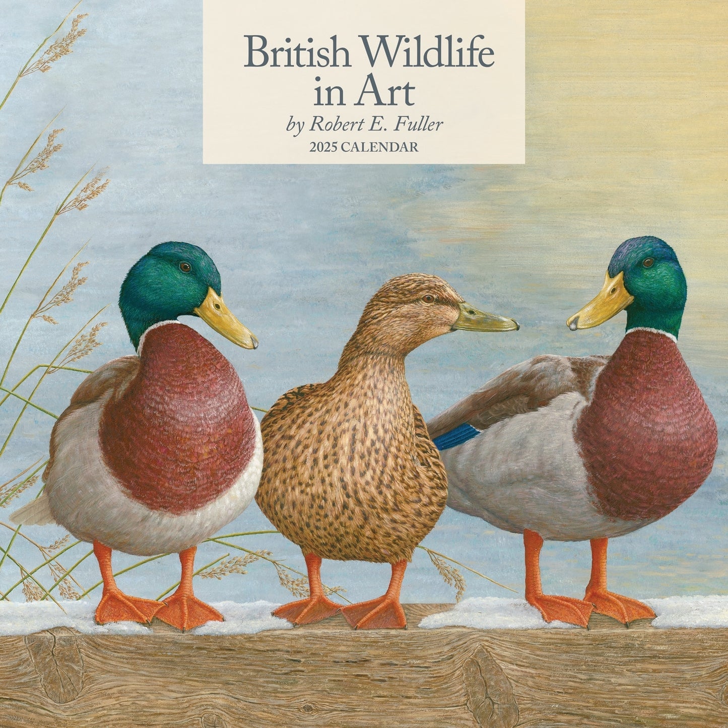 British Wildlife in Art by Robert Fuller (PFP) Wall Calendar 2025