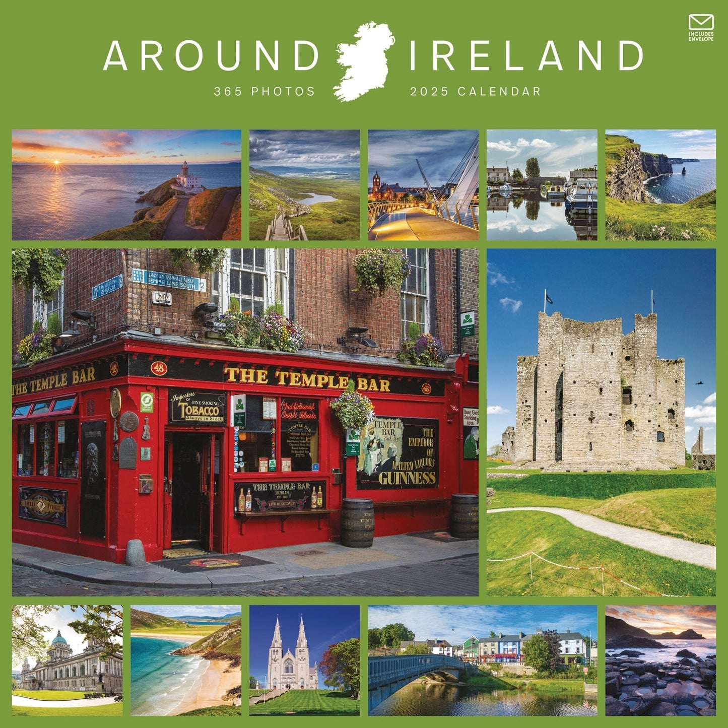 Around Ireland Wall Calendar 2025