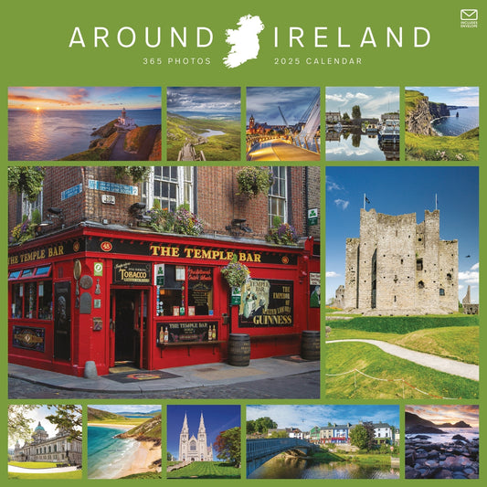 Around Ireland Wall Calendar 2025