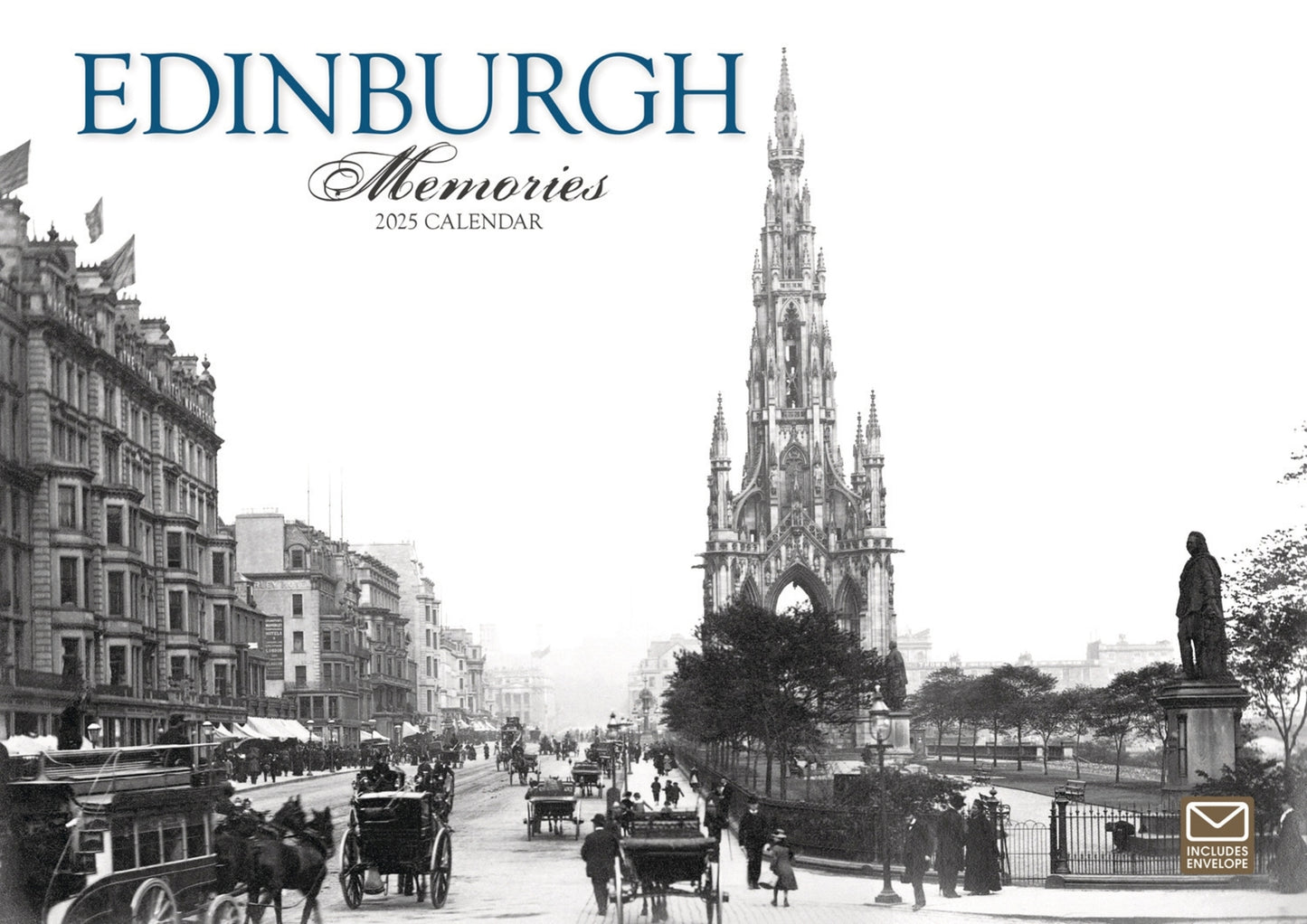 Edinburgh Memories A4 Calendar  2025