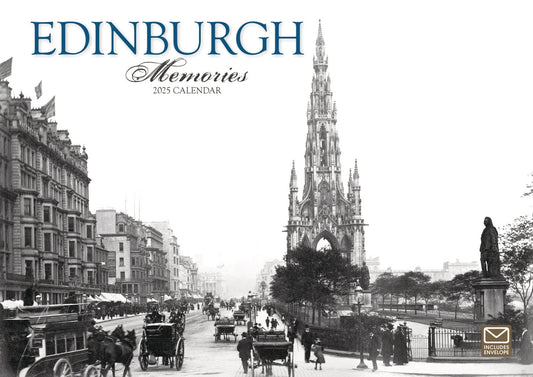 Edinburgh Memories A4 Calendar  2025