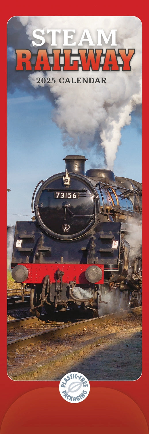Steam Railway (PFP) Slim Calendar 2025