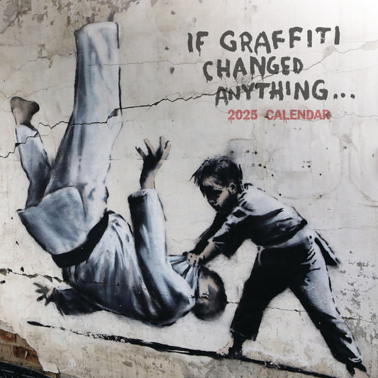 Banksy, If Graffiti Changed Anything (PFP) Wall Calendar 2025