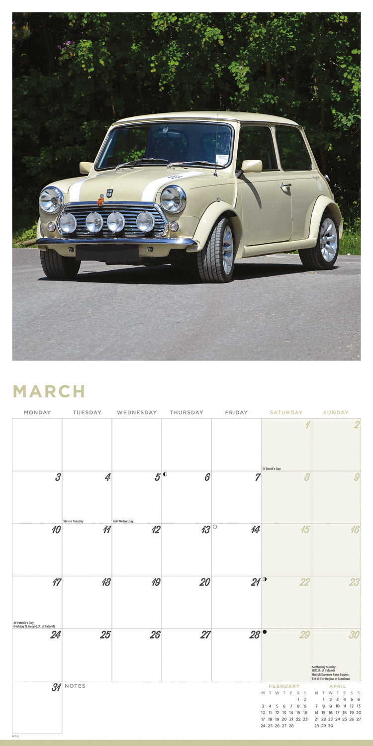 Mini Original (PFP) Wall Calendar 2025