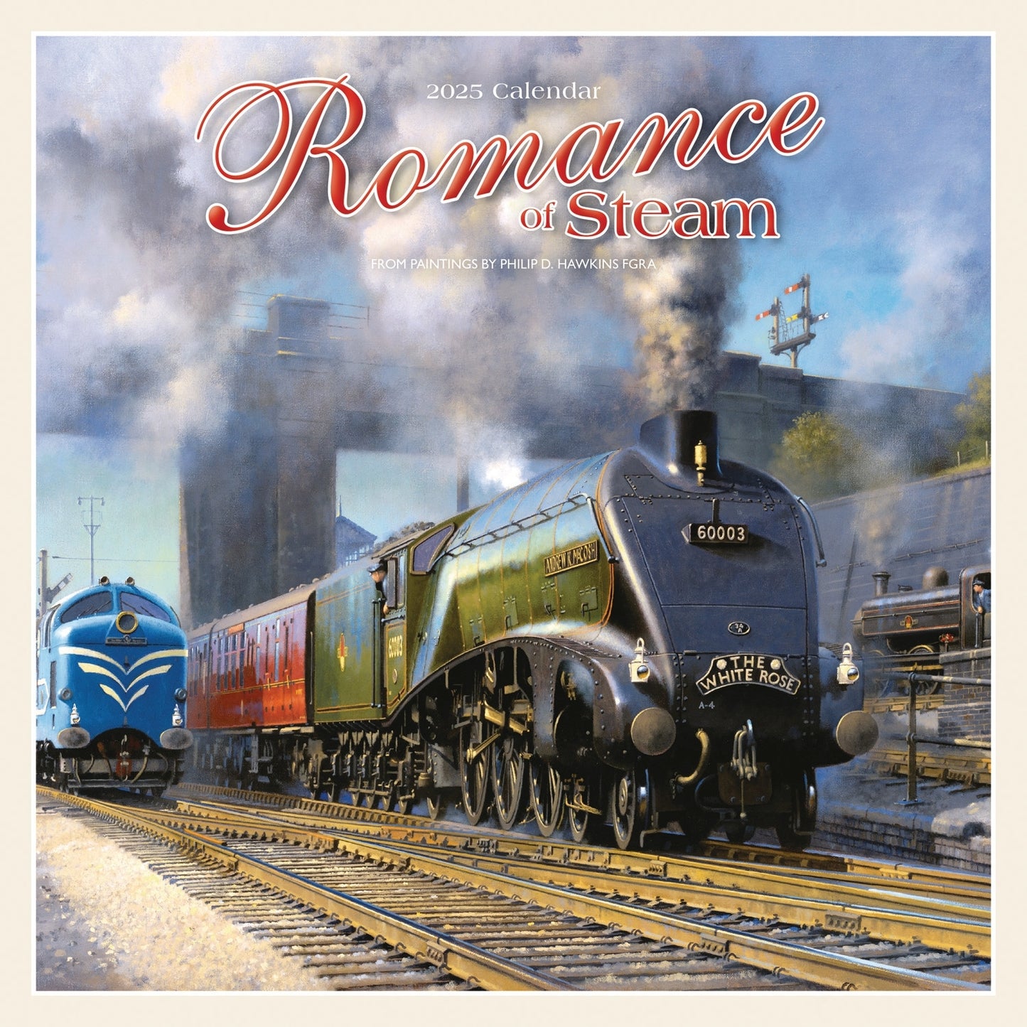 Romance of Steam (PFP) Wall Calendar 2025