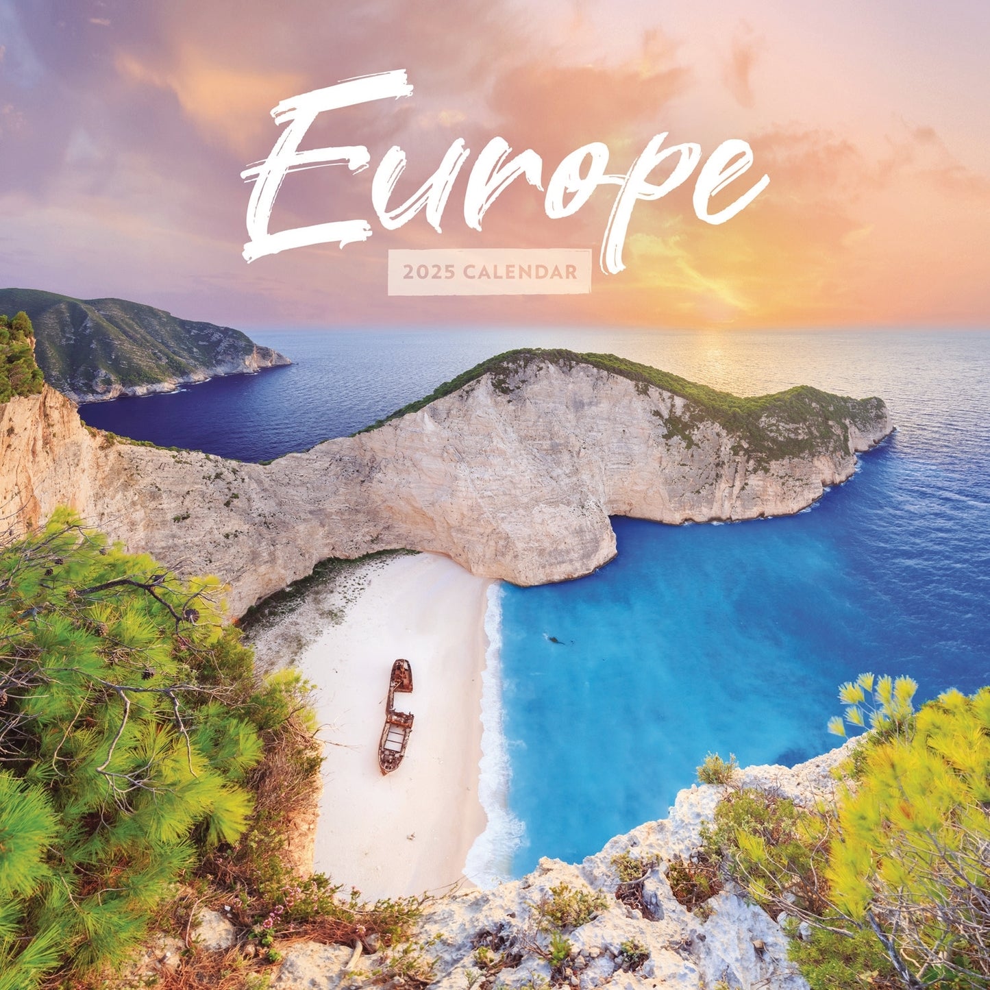 Europe (PFP) Wall Calendar 2025