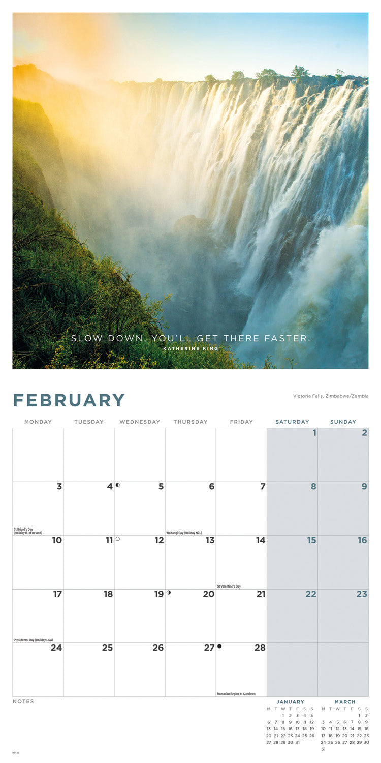 Mindful Life (PFP) Wall Calendar 2025