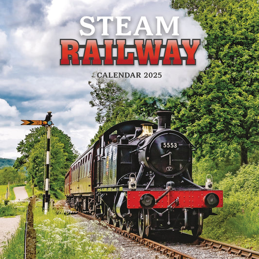 Steam Railway (PFP) Wall Calendar 2025