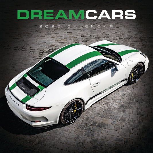 Dream Cars Wiro Wall Calendar 2025