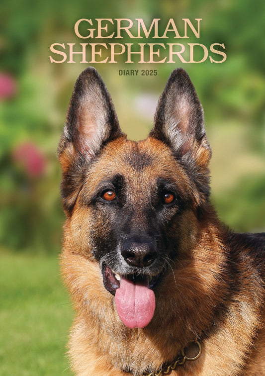 German Shepherds A5 Engagement Diary 2025