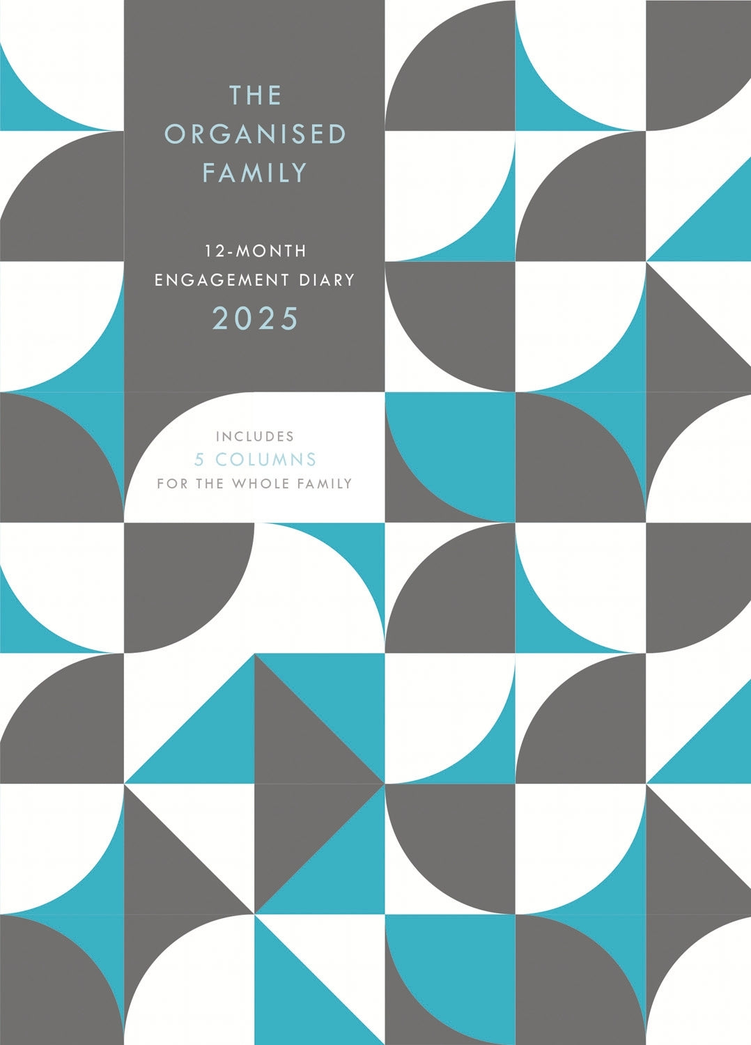 Organised Family (Geometric) Planner Engagement Diary 2025