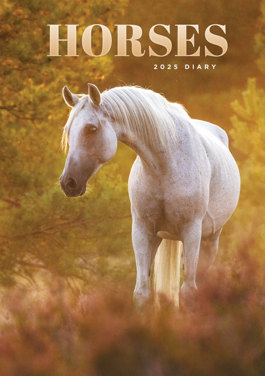 Horses A5 Engagement Diary 2025