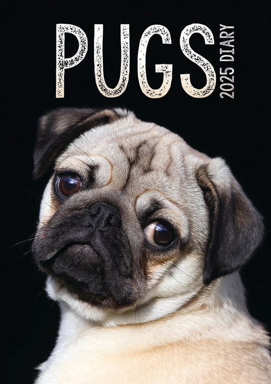 Pugs A5 Engagement Diary 2025