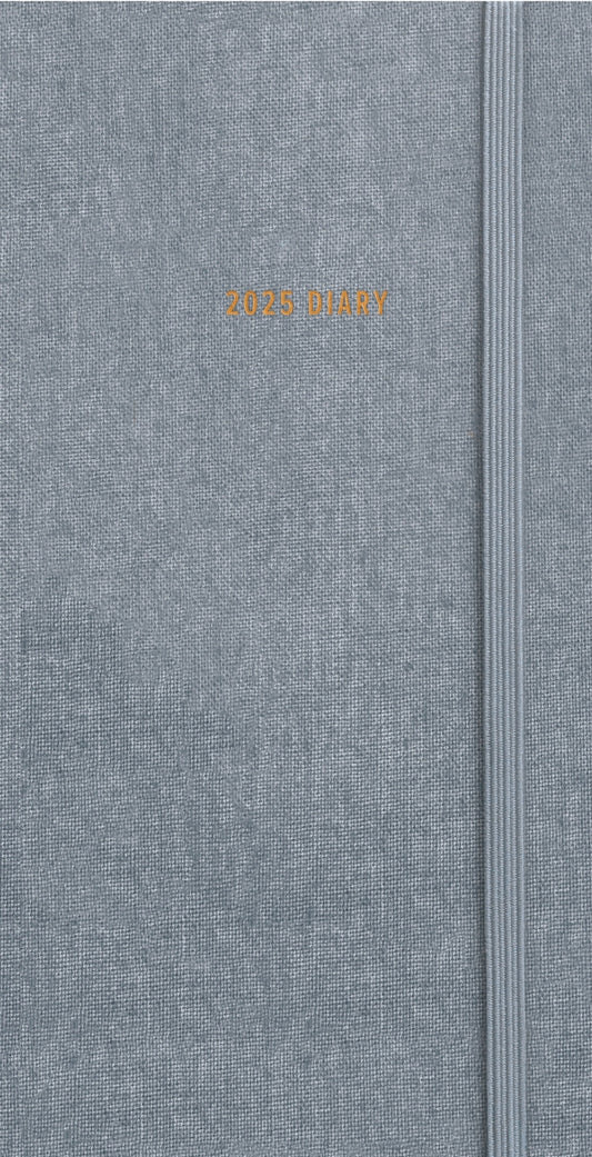 Fashion Diary Charcoal Slim Diary 2025