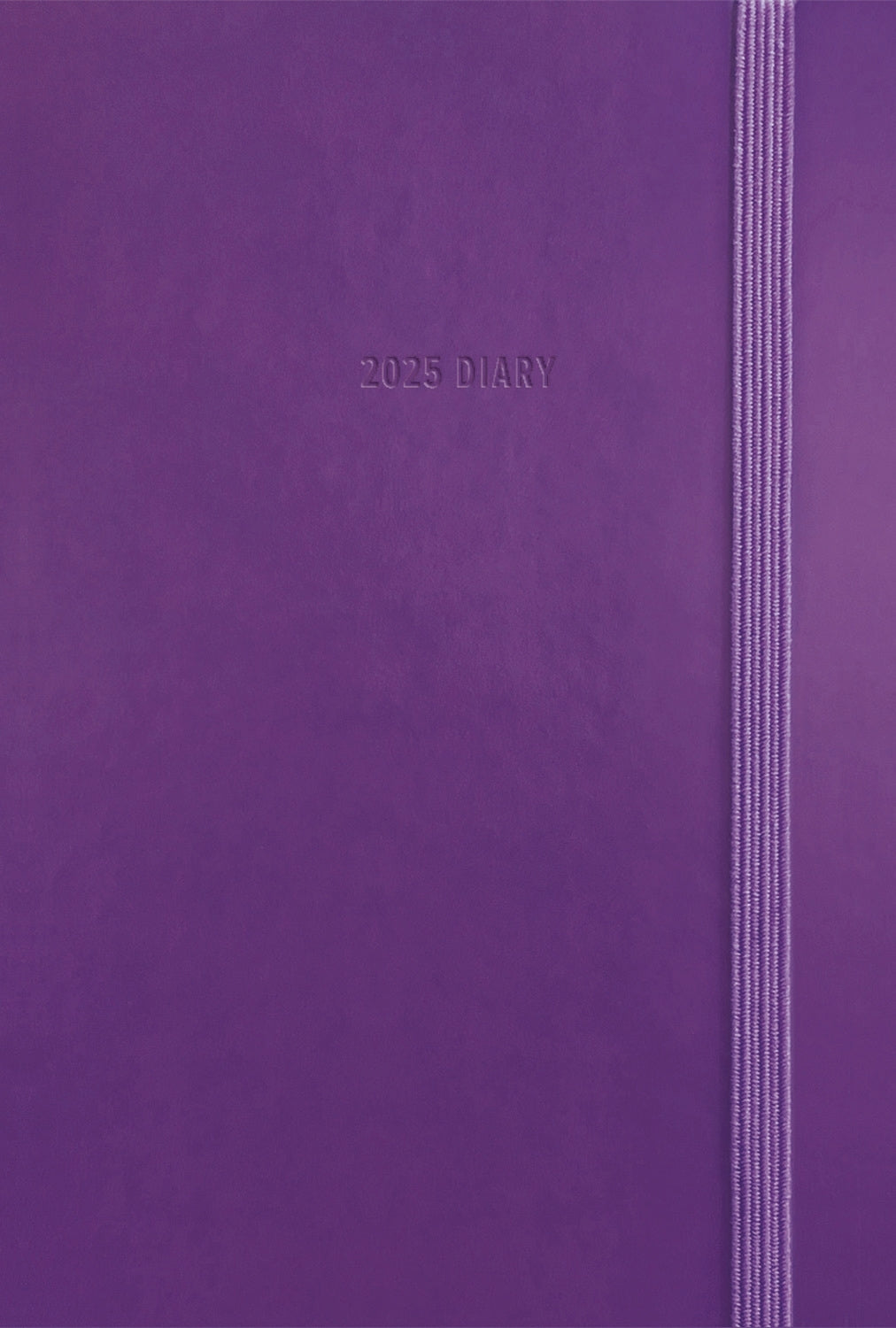 Fashion Diary Purple Soft Touch Pocket Diary 2025