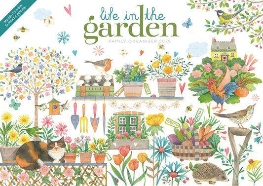 Life in the Garden MTV Planner A4 Calendar 2025