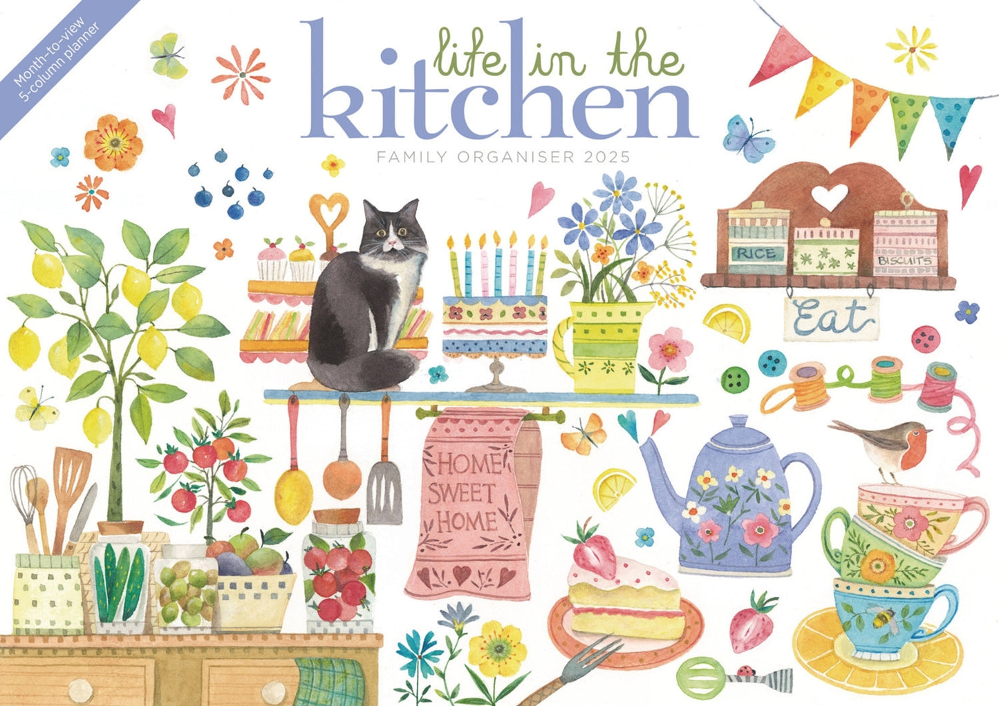 Life in the Kitchen MTV Planner A4 Calendar 2025