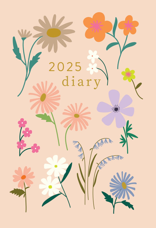 Caroline Gardner, Botanical Blooms A5 Diary 2025