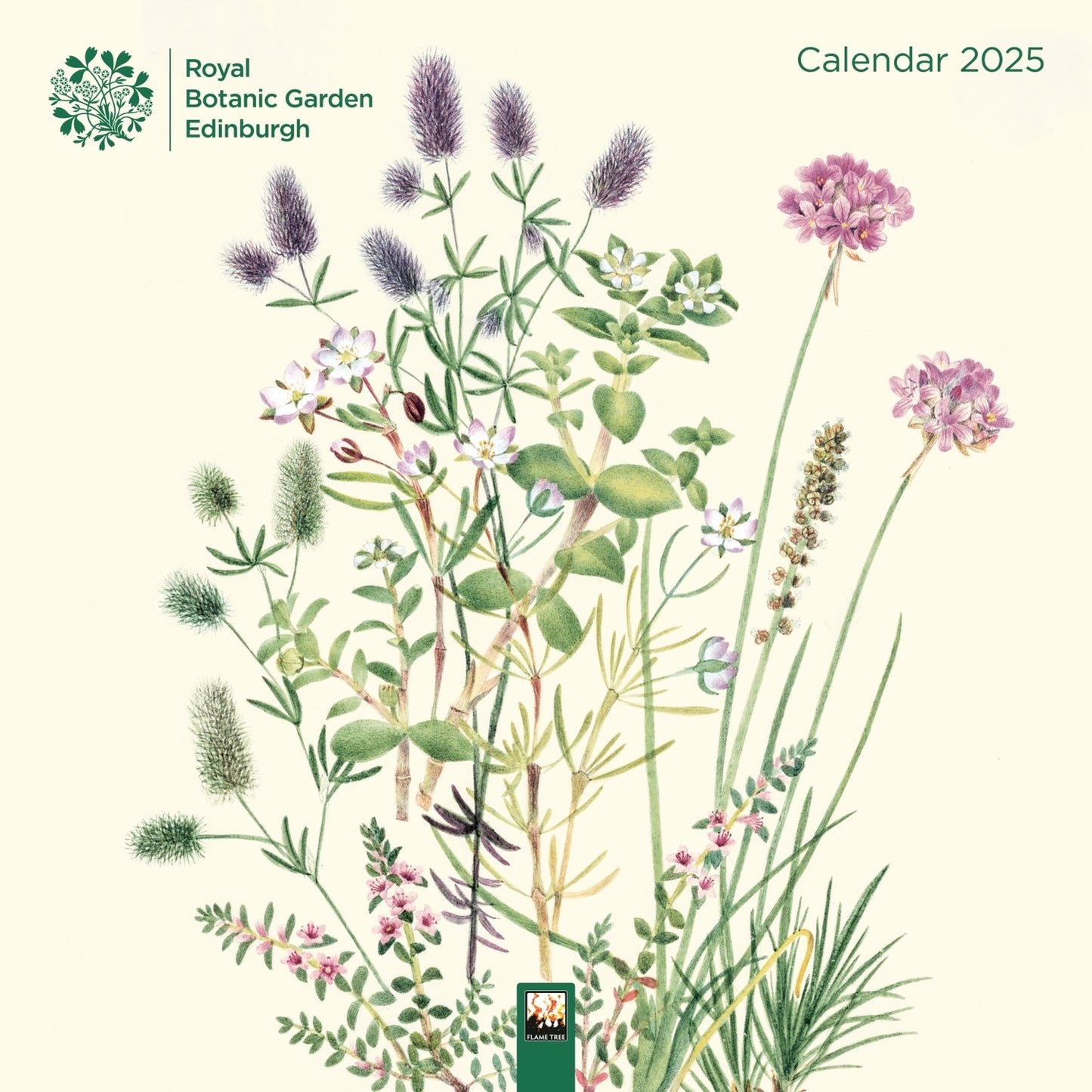 Royal Botanic Gardens, Edinburgh Wall Calendar 2025