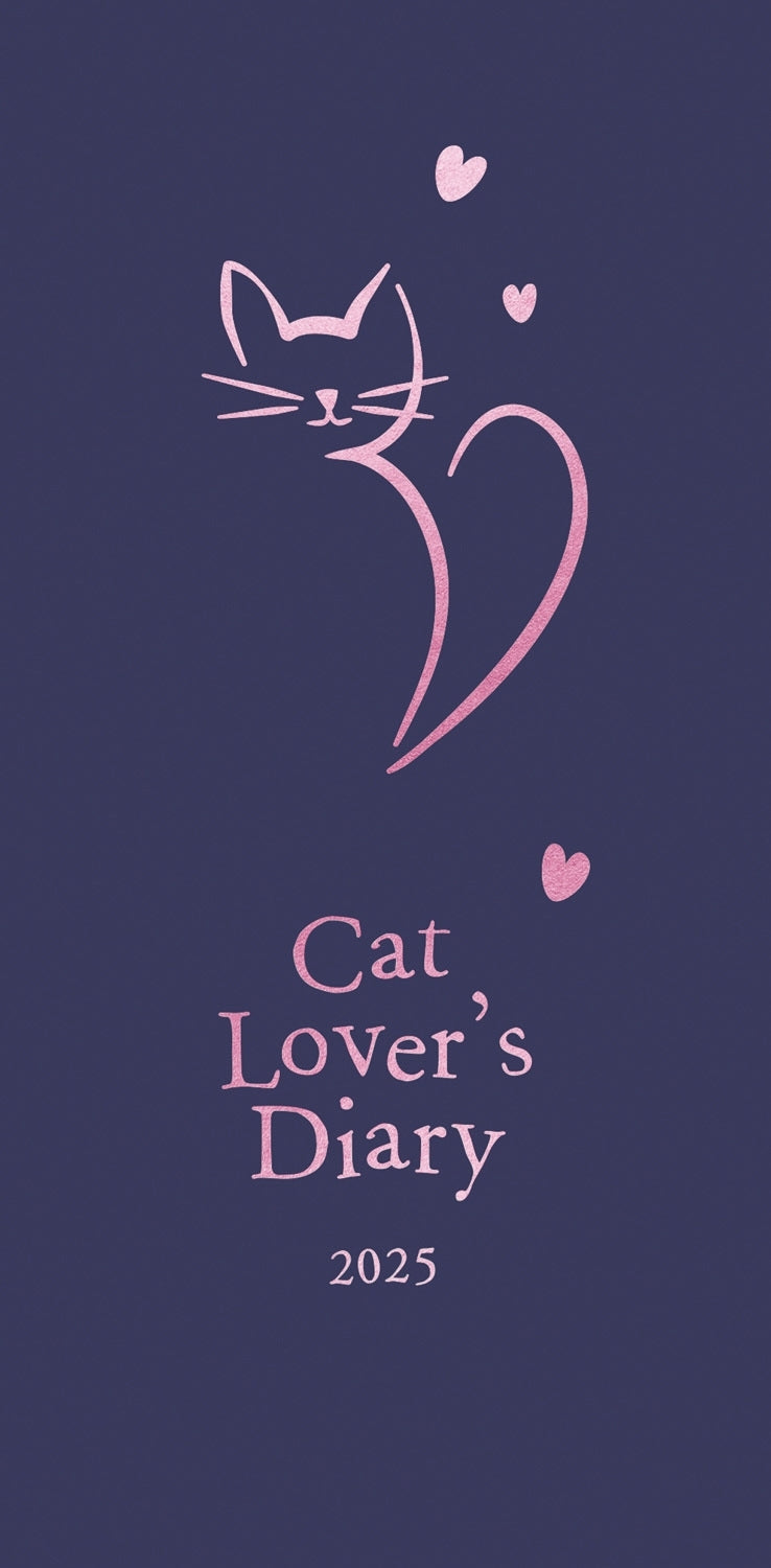 Fashion Diary Cat Lover Slim Diary 2025