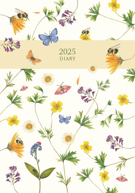 Fashion Diary Floral A5 Diary 2025