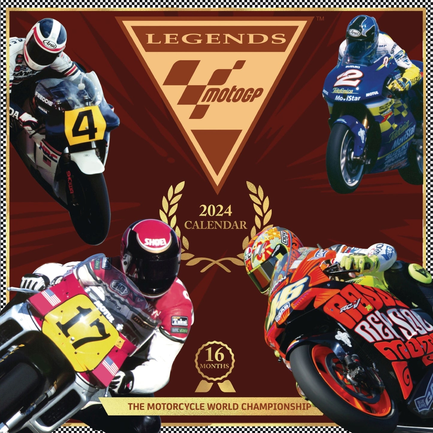 Moto GP, The Origins of Wall Calendar 2025