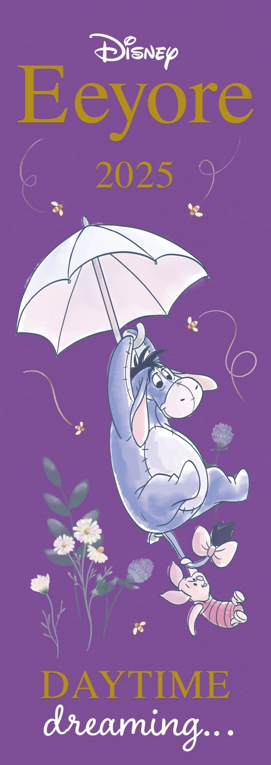 Eeyore Slim Calendar 2025