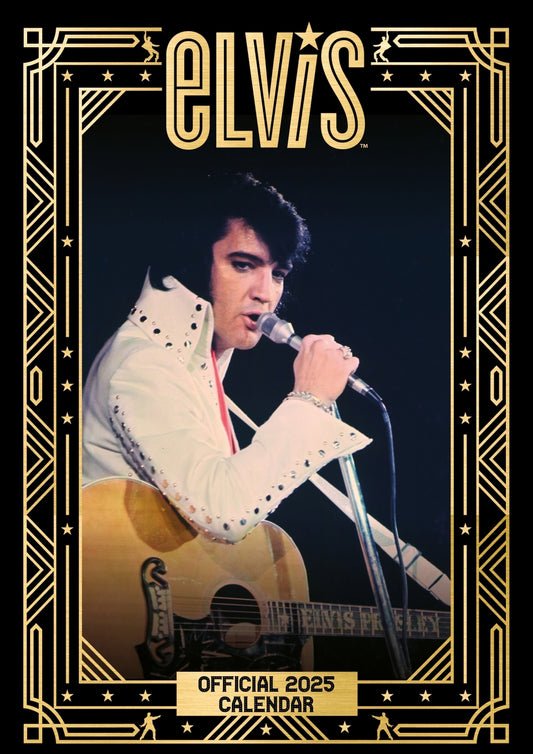 Elvis Presley A3 Calendar 2025