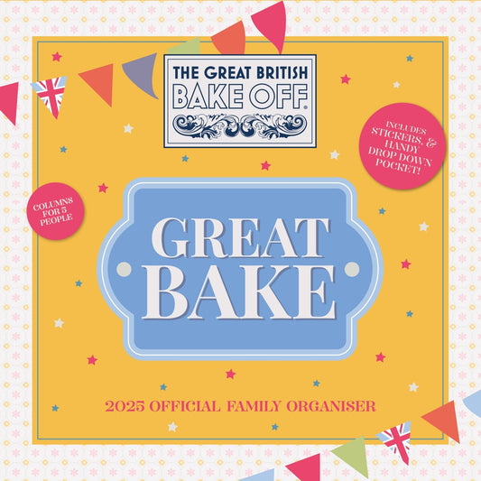 Great British Bake Off Wall Calendar Planner 2025