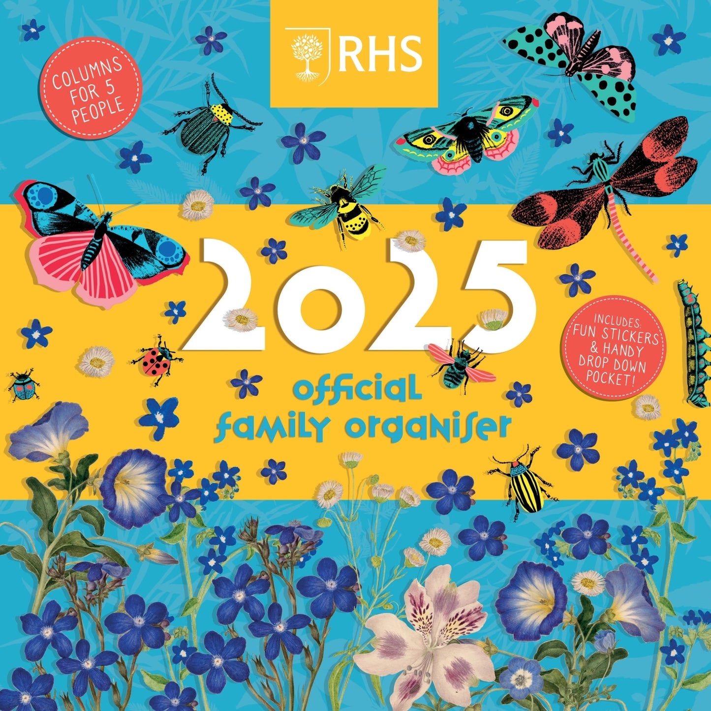 RHS P Wall Calendar Planner 2025