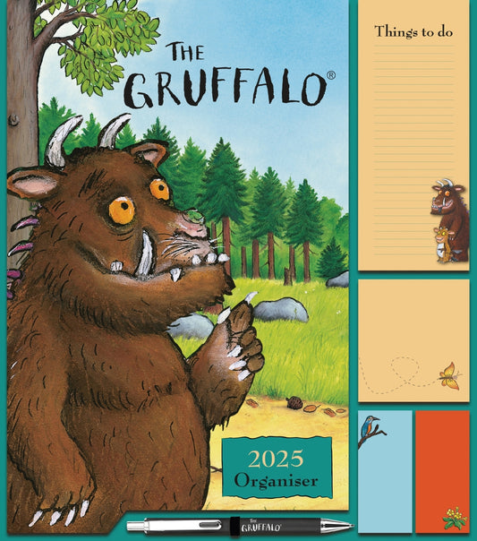 Gruffalo Deluxe Wall Calendar Planner 2025